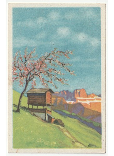 1947 primavera paesaggio - , di