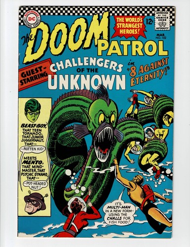Doom patrol 102 1966 alta - patrol,