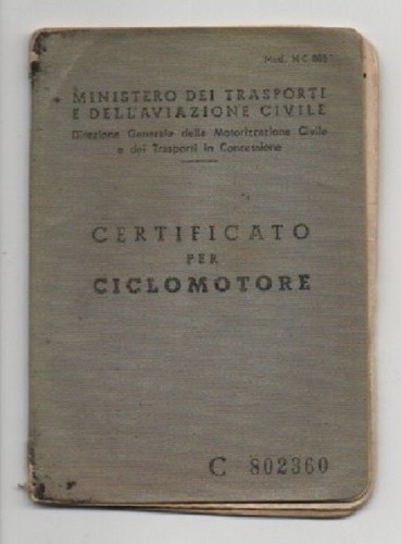 Libretto originale - libretto,