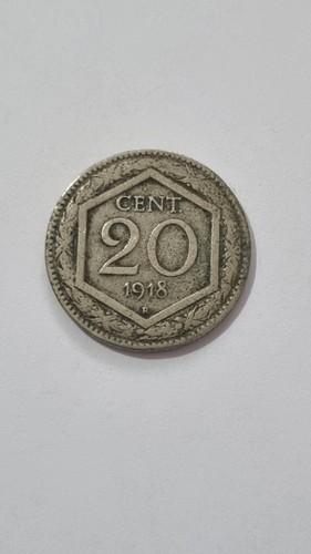 Rara moneta centesimi 1918 - moneta, 20