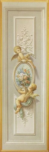Antico dipinto olio e - ad,
