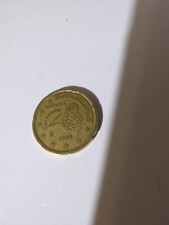 Spagna - moneta 20 centesimi 1999 - espana cervantes  RARA 