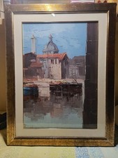 2 quadri olio su tela di