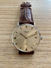 Orologio AVIA Carica Manuale Con Datario Anni 60 Circa.