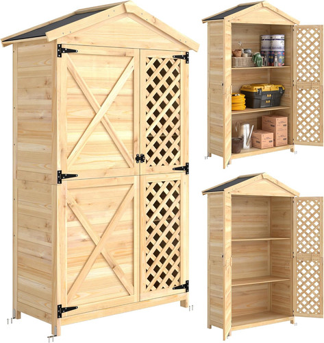 Armadio esterno legno - armadio,