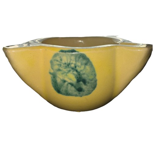 Mortaio ceramica gialla