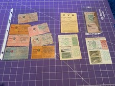 Licenze di pesca vintage