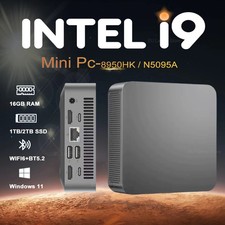 i9 Mini PC Computer Windows 11