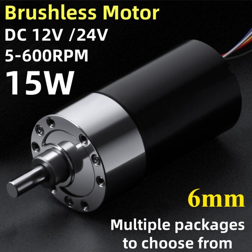 12v 24v 15w brushless - 12v/24v, 6mm