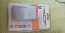 Amplificatore Wifi Extender Wireless-N Con Rete LAN E WPS