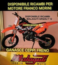 GANASCE CEPPI FRENO PER MALAGUTI GRIZZLY 12 /10 NUOVO 