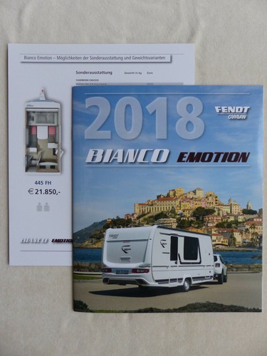 Fendt caravan bianco - fendt, emotion