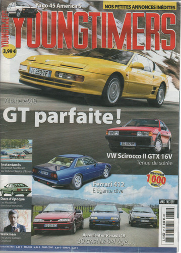 Youngtimers alpine a610 - 87,