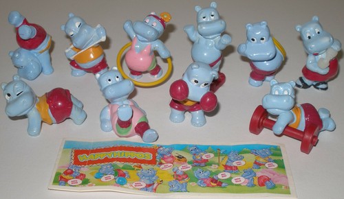 Set completo happy hippo - set,