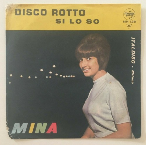 Mina disco rotto - rotto, (7")