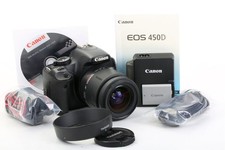 Canon EOS 450D con obiettivo