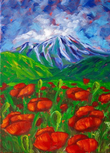 Dipinto olio originale - ad,