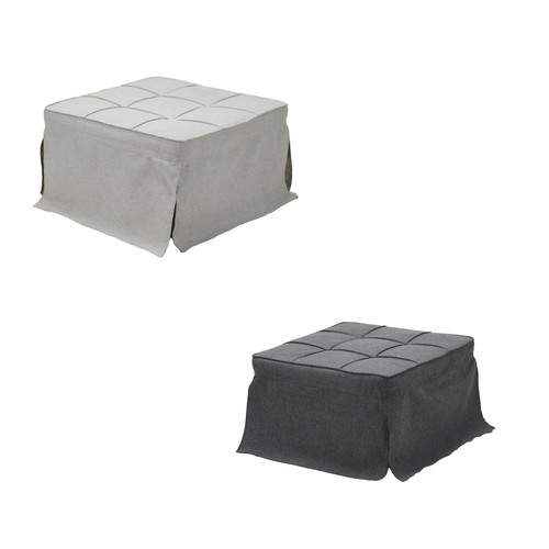 Pouf letto barney tessuto - letto,