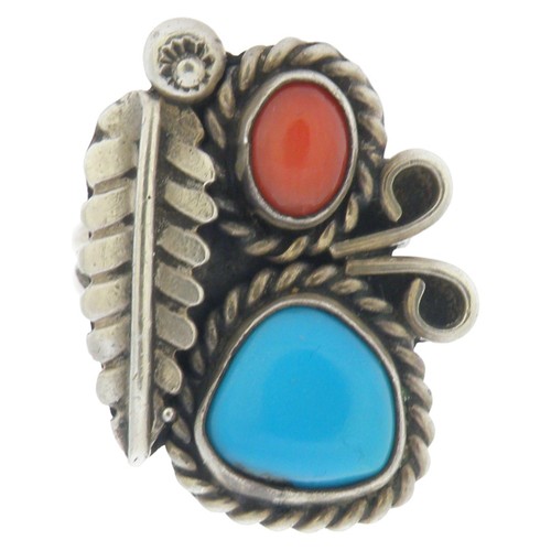 Anello vintage navajo argento - anello,
