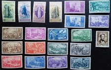 ITALIA REPUBBLICA 1948 annata completa PO ed espresso MNH 21 valori