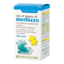 Olio fegato di merluzzo 200 perle