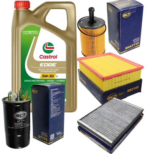 Kit tagliando filtro castrol - kit,