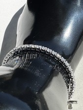 bracciale tennis in oro 18 carati e diamanti