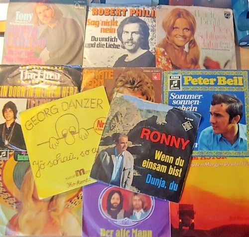 Schlager single vinly - single,
