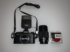 Konica Autoreflex TC, Reflex Analogica Con Obiettivi & Accessori