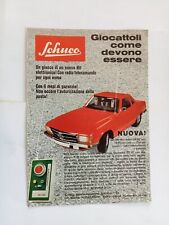 depliant SCHUCO Giocattoli come devono essere Mercedes 350SL radio telecomando