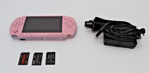Sony psp 3000 blossom pink - psp,