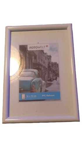 Cornice portafoto bianco 10x15 - cornice,