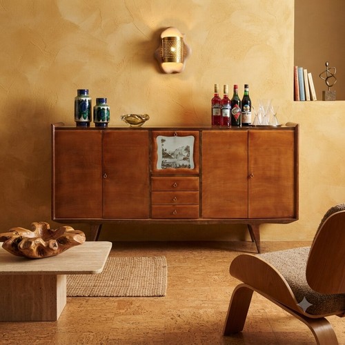 Credenza vintage mogano - credenza, con