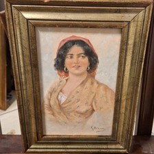 Giuseppe De Luca . Olio Su