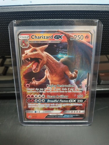 Carta pokemon charizard - carta, gx