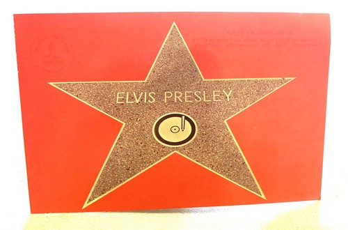 Cartolina stella elvis - cartolina,