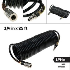 Heavy Duty Coiled Air Hose NPT
