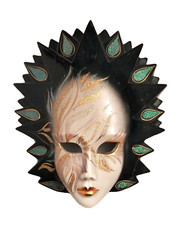 Maschera Veneziana Vintage da parete