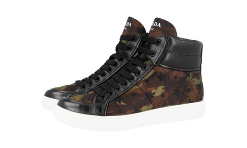Sneakers alte prada pelle - sneakers, in