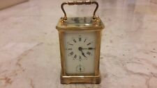 Orologio antico da carrozza fine 1800 con custodia originale
