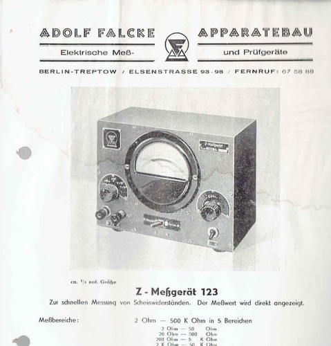 Falcke costruzione apparecchi - falcke,