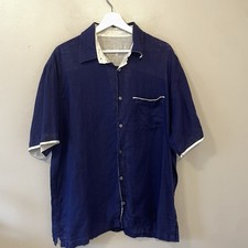 Brioni Linen Button Down Short