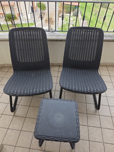 Set tavolo sedie giardino - tavolo,