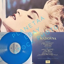 Madonna - True Blue Colored Blue Vinyl New and SEALED