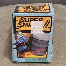 Vintage Schleich Super-Smurf