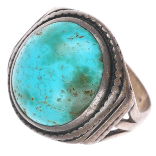 Anello turchese vintage - anello,