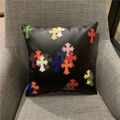 Pillow chrome hearts - pillow, black