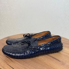 Scarpe da auto blu navy