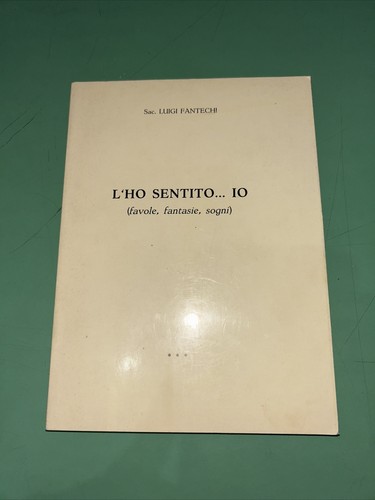 Fantechi ho sentito - –, l’ho