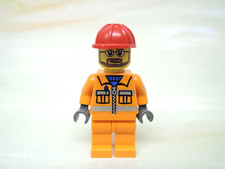 Lego personaggio city operaio